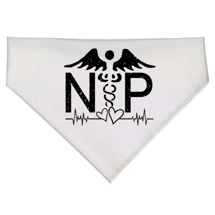 Nurse Practitioner Medical Nurse Gift Nursing Outfit Gift USA-Made Doggie Bandana