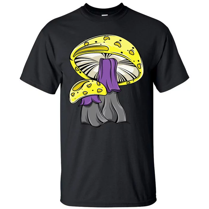 N.O.N.B.I.N.A.R.Y Pride Mushroom Tall T-Shirt