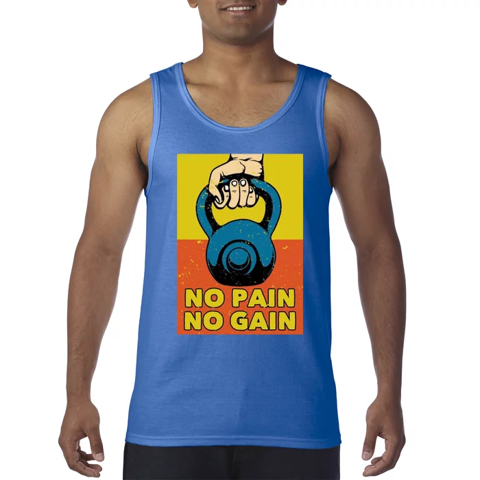 No Pain No Gain Meaningful Gift Never Stop Training Cute Gift Tank Top