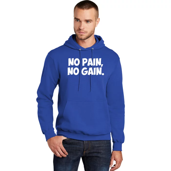 No Pain No Gain Cool Gift Hoodie