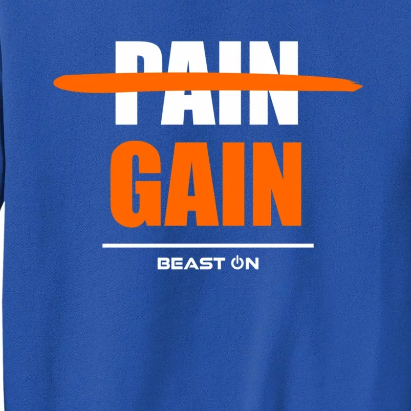 No Pain No Gain Gym Bodybuilding Gains Fitness Workout Gift Sweatshirt