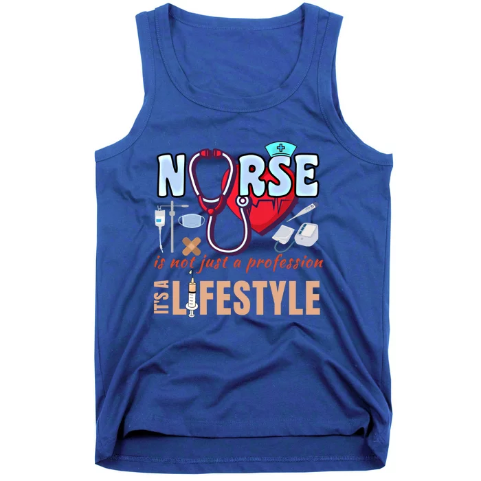 Nurse Profession Nursing Career Lifestyle Funny Gift Tank Top