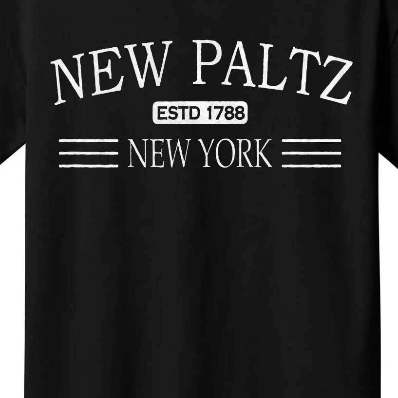 New Paltz New York NY Kids T-Shirt