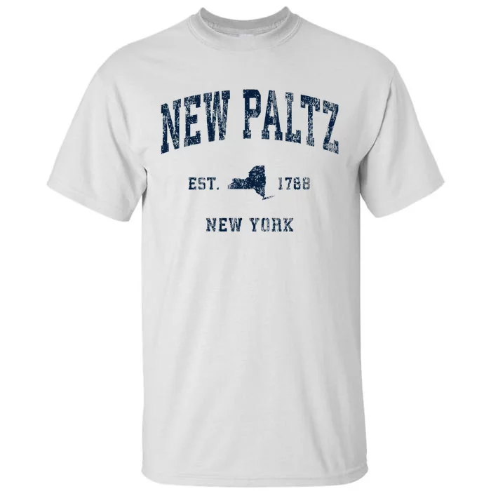 New Paltz New York Ny Vintage Athletic Tall T-Shirt