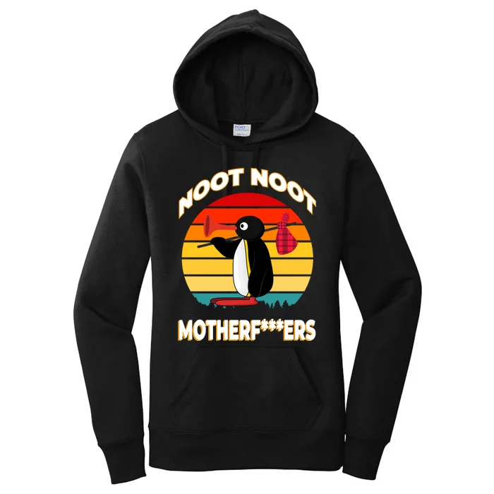 Noot Pingu Noot Meme Women's Pullover Hoodie