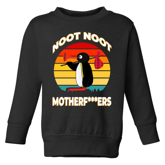 Noot Pingu Noot Meme Toddler Sweatshirt