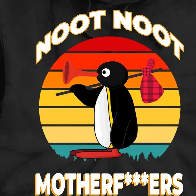 Noot Pingu Noot Meme Tie Dye Hoodie