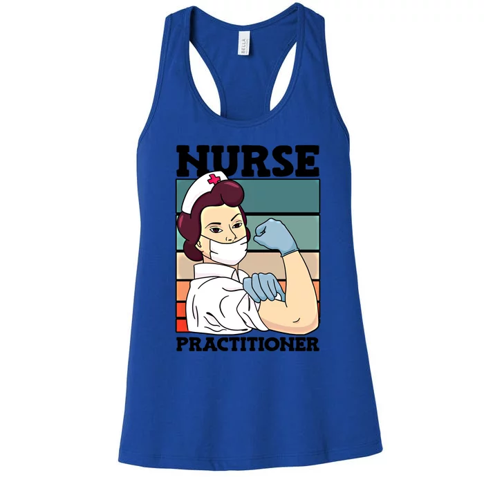 Nurse Practitioner Nursing Profession National Nurses Day Gift Women's Racerback Tank