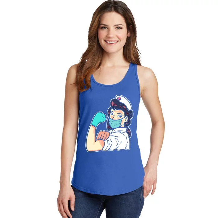 Nurse Power Nurse And Medical Practitioner Gift Ladies Essential Tank