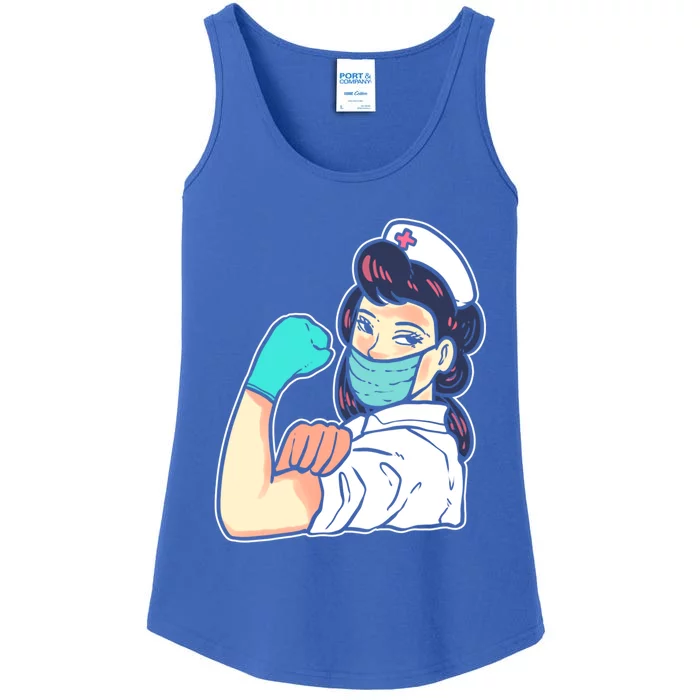 Nurse Power Nurse And Medical Practitioner Gift Ladies Essential Tank