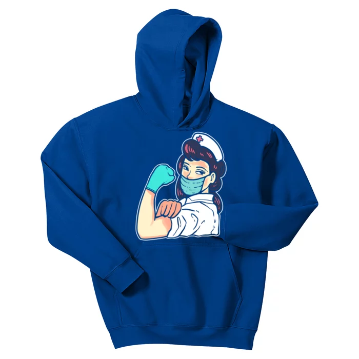 Nurse Power Nurse And Medical Practitioner Gift Kids Hoodie