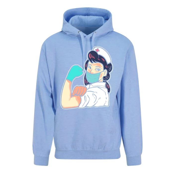 Nurse Power Nurse And Medical Practitioner Gift Unisex Surf Hoodie