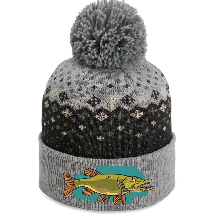 Northern Pike The Baniff Cuffed Pom Beanie