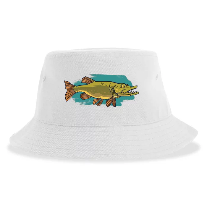 Northern Pike Sustainable Bucket Hat