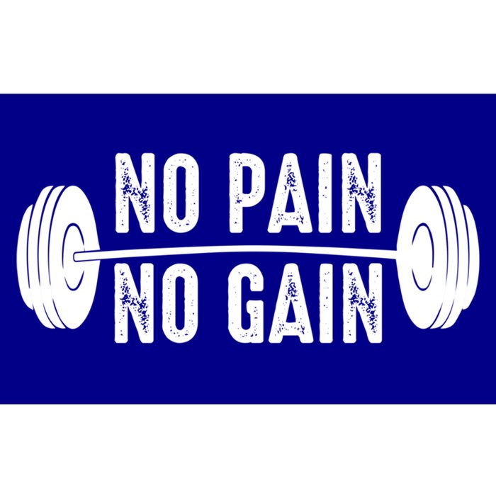 No Pain No Gain Gym Workout Fitness Gift Bumper Sticker