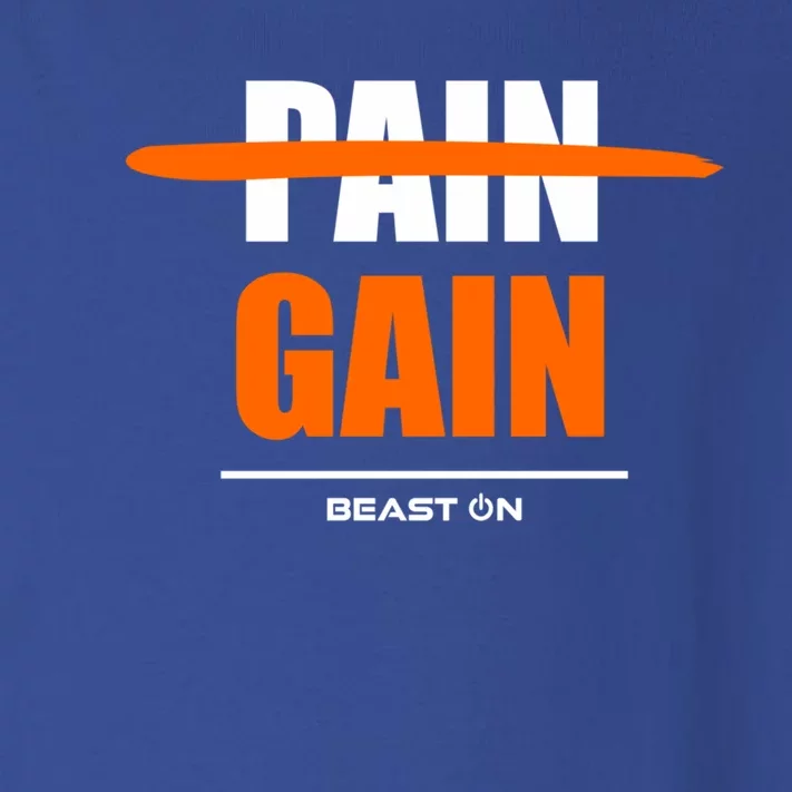 No Pain No Gain Gym Bodybuilding Gains Fitness Workout Gift Toddler Long Sleeve Shirt