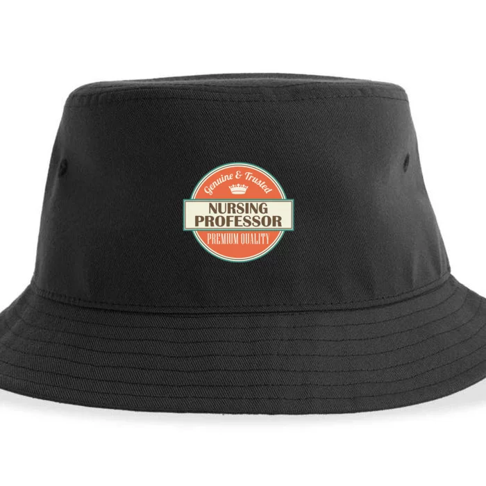 Nursing Professor Sustainable Bucket Hat