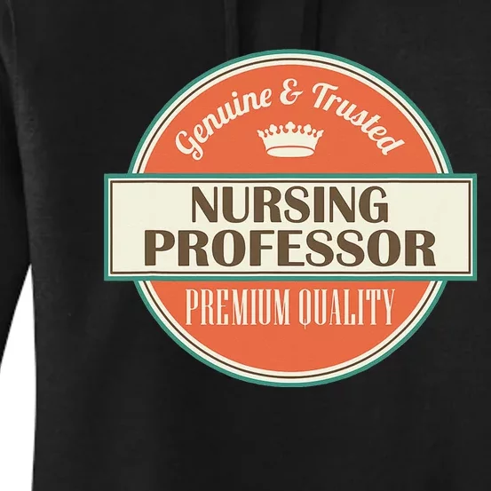 Nursing Professor Women's Pullover Hoodie