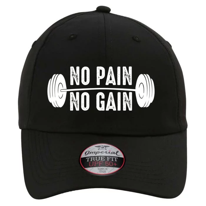 No Pain No Gain Gym Workout Fitness Gift The Original Performance Cap