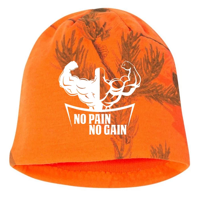 No Pain No Gain Kati - Camo Knit Beanie