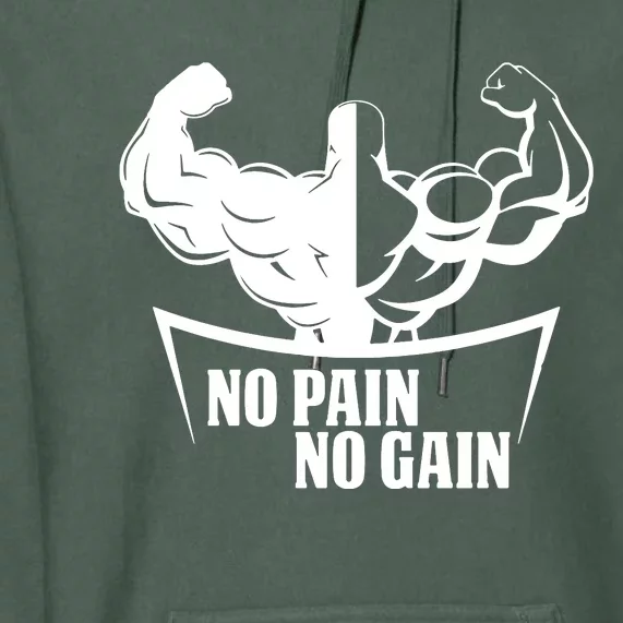 No Pain No Gain Premium Hoodie