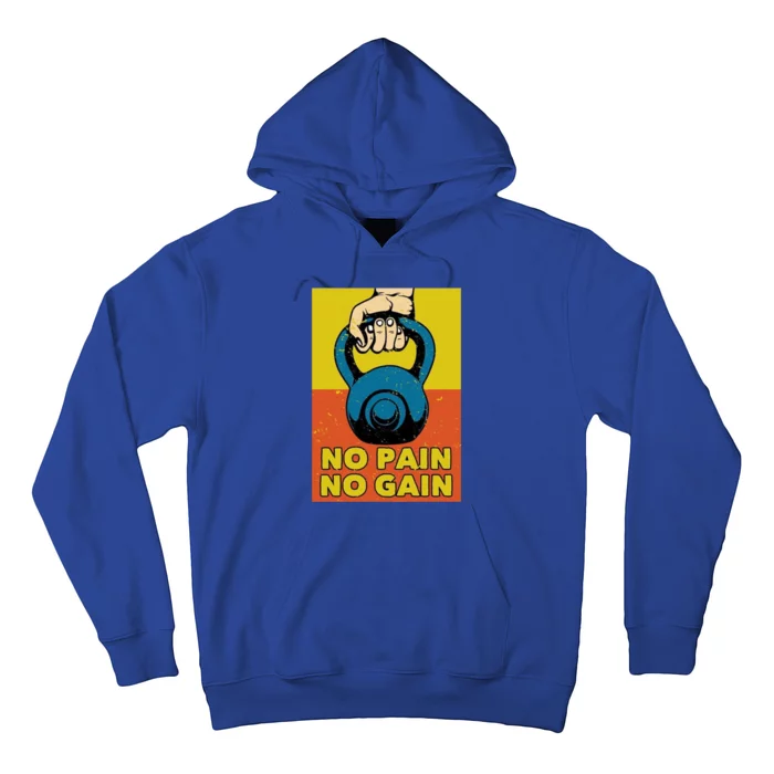 No Pain No Gain Meaningful Gift Never Stop Training Cool Gift Hoodie