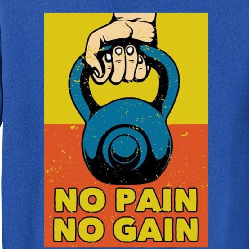 No Pain No Gain Meaningful Gift Never Stop Training Cool Gift Sweatshirt