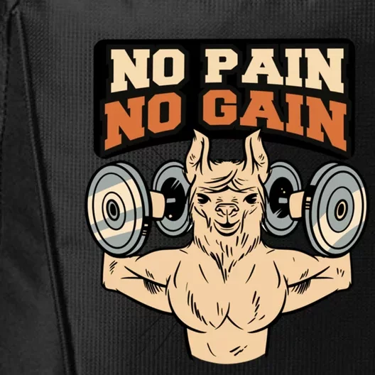 No Pain No Gain Gift City Backpack