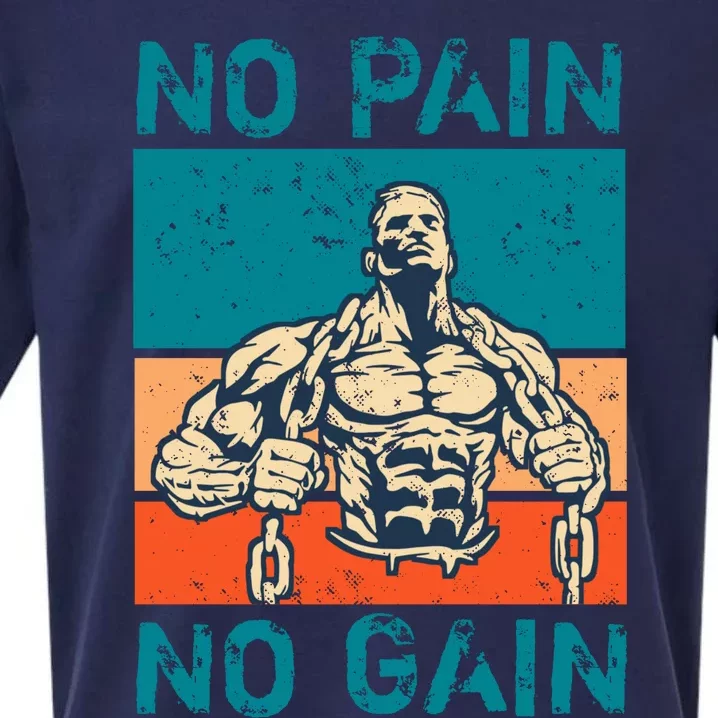 No Pain No Gain Sueded Cloud Jersey T-Shirt