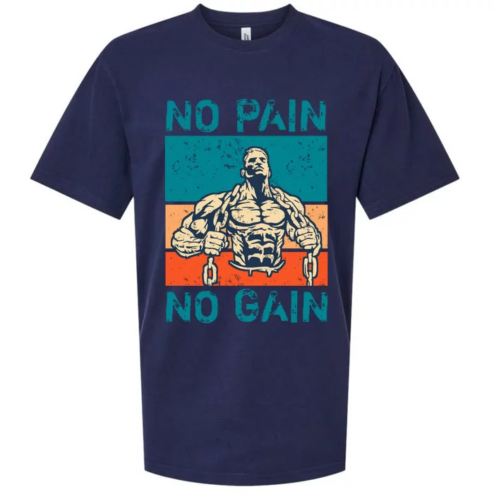 No Pain No Gain Sueded Cloud Jersey T-Shirt