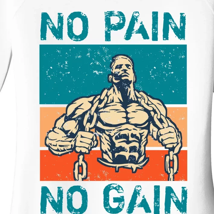 No Pain No Gain Women's Perfect Tri Tunic Long Sleeve Shirt