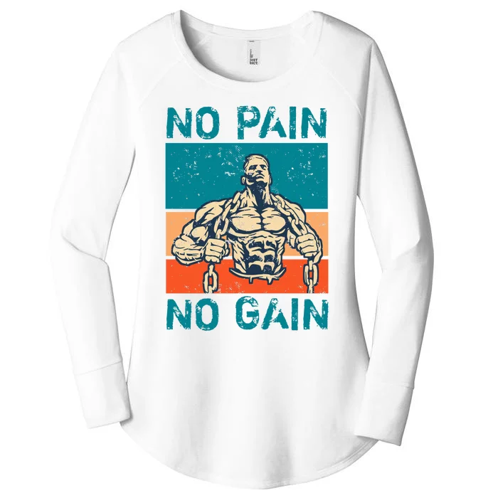 No Pain No Gain Women's Perfect Tri Tunic Long Sleeve Shirt