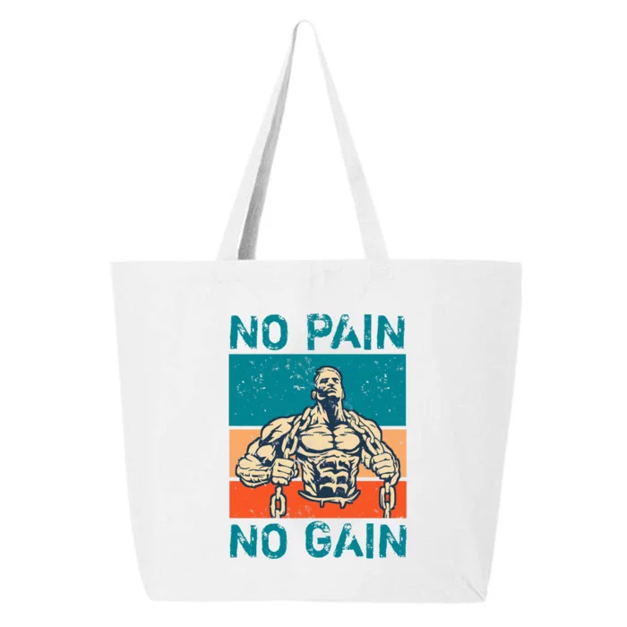 No Pain No Gain 25L Jumbo Tote