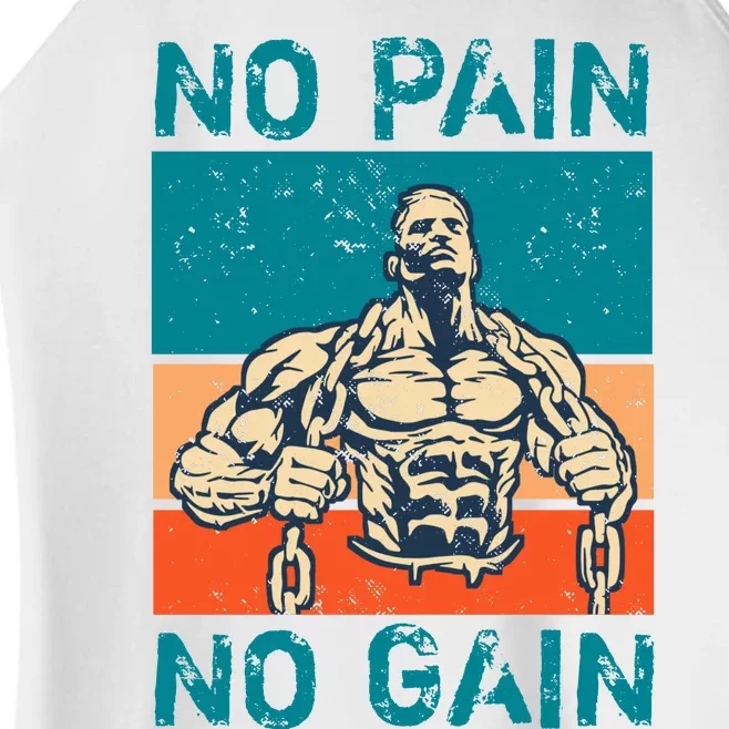 No Pain No Gain Women’s Perfect Tri Rocker Tank