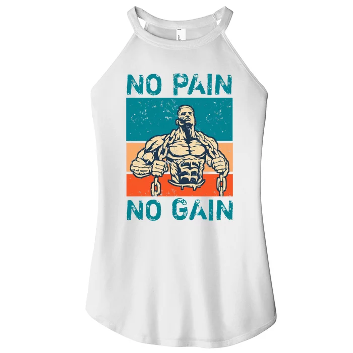 No Pain No Gain Women’s Perfect Tri Rocker Tank