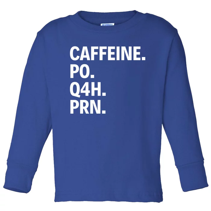 Nurse Prn Nurse Funny Nurse Gift For Nurse Healthcare Worker Cute Gift Toddler Long Sleeve Shirt