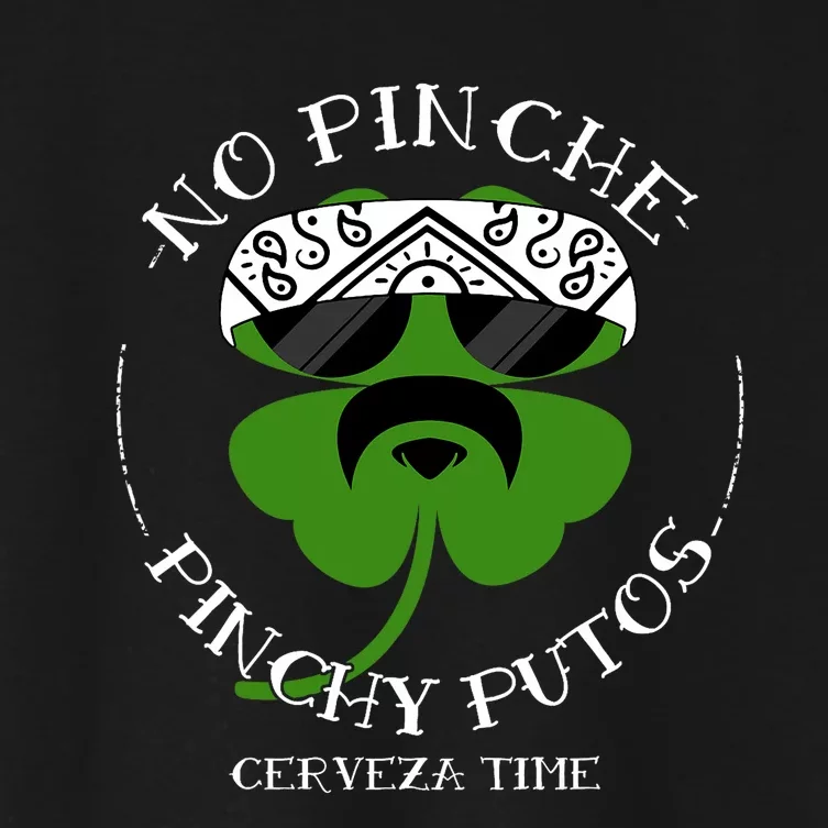 No Pinche Pinchy Putos Women's Crop Top Tee