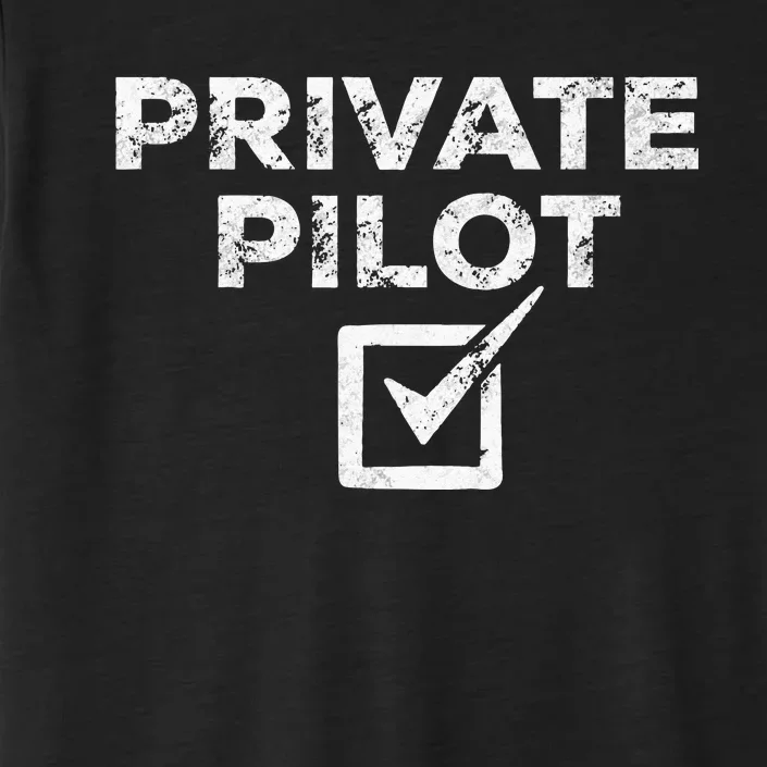 New Private Pilot Check Gift ChromaSoft Performance T-Shirt