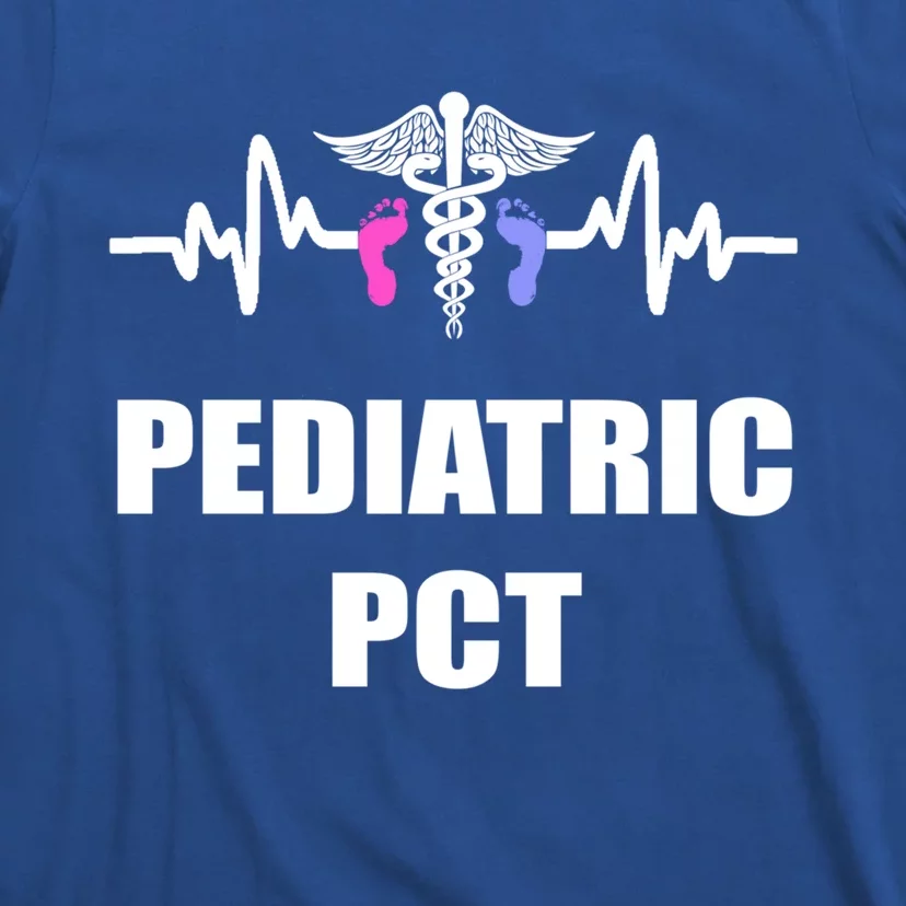 Nicu Pediatric Patient Care Technician Pct Feet Design Meaningful Gift T-Shirt