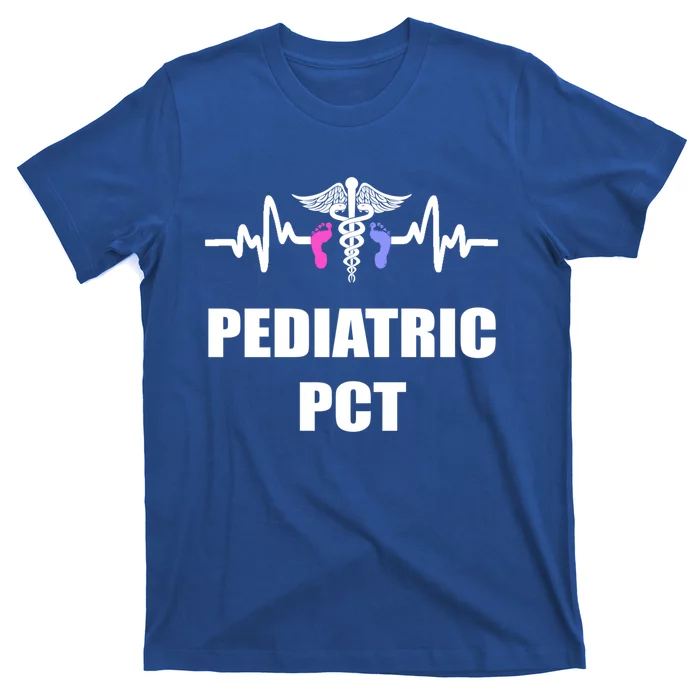 Nicu Pediatric Patient Care Technician Pct Feet Design Meaningful Gift T-Shirt