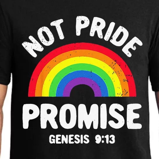 Not Pride Promise Lgbt Christian Women Pride Month Pajama Set