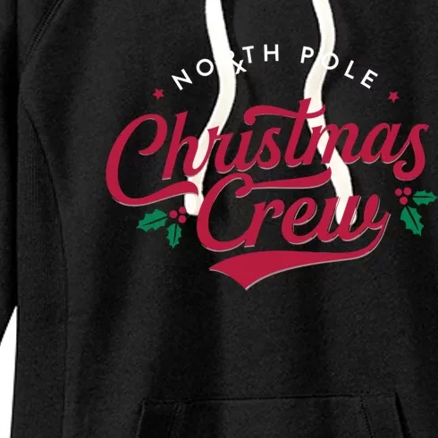 North Pole Pharmacy Christmas Crew Pharmacy Tech Squad Xmas Cute Gift Women's Fleece Hoodie