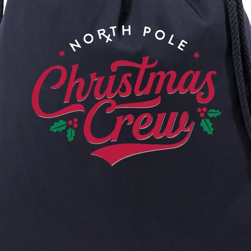 North Pole Pharmacy Christmas Crew Pharmacy Tech Squad Xmas Cute Gift Drawstring Bag