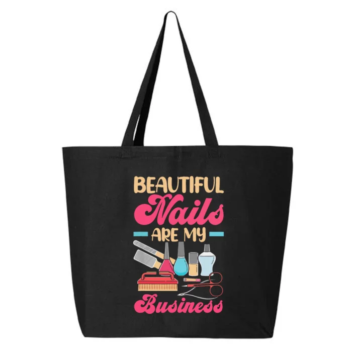 Nail Polish Pedicurist Manicurist For Nail Artists Nail Tech 25L Jumbo Tote