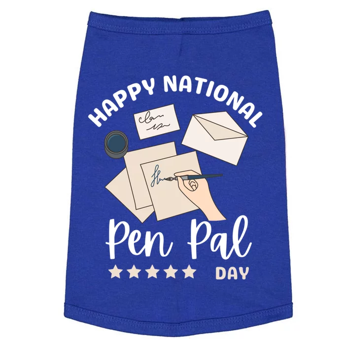 National Pen Pal Day Gift Doggie Tank