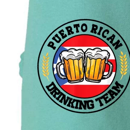 National Puerto Rican Day Puerto Rican Drinking Team Doggie 3-End Fleece Hoodie