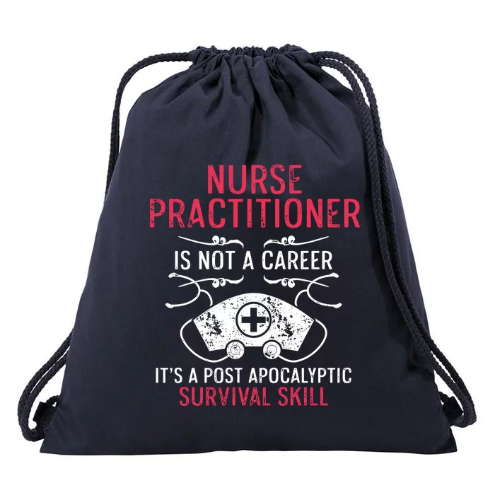 Nurse Practitioner Skill Np Nursing Aprn Rn Great Gift Drawstring Bag