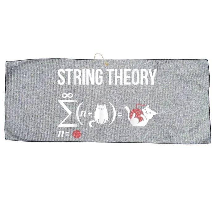 Nerd Physics Student Science Stringtheory Large Microfiber Waffle Golf Towel