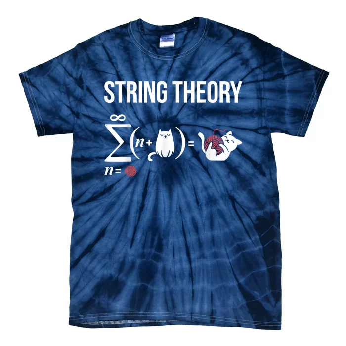 Nerd Physics Student Science Stringtheory Tie-Dye T-Shirt