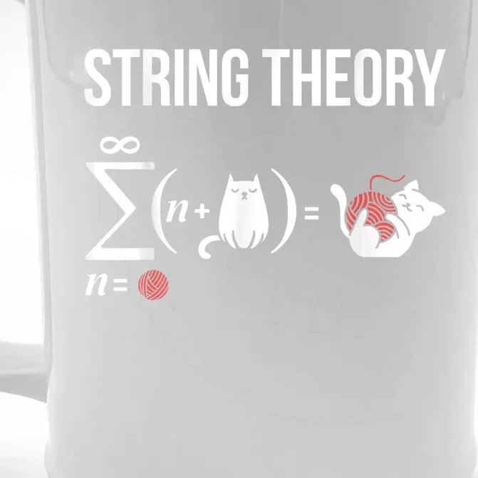 Nerd Physics Student Science Stringtheory Front & Back Beer Stein